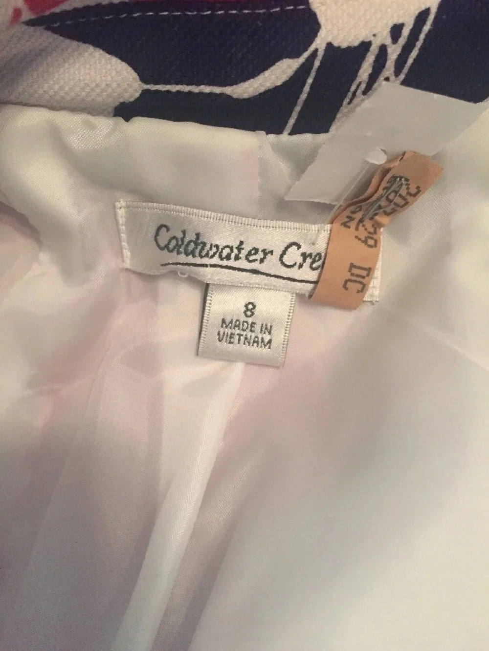 Coldwater Creek bold red